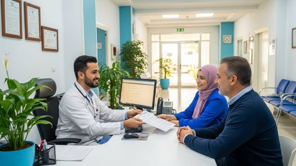 Accueil et Questionnaire Médical