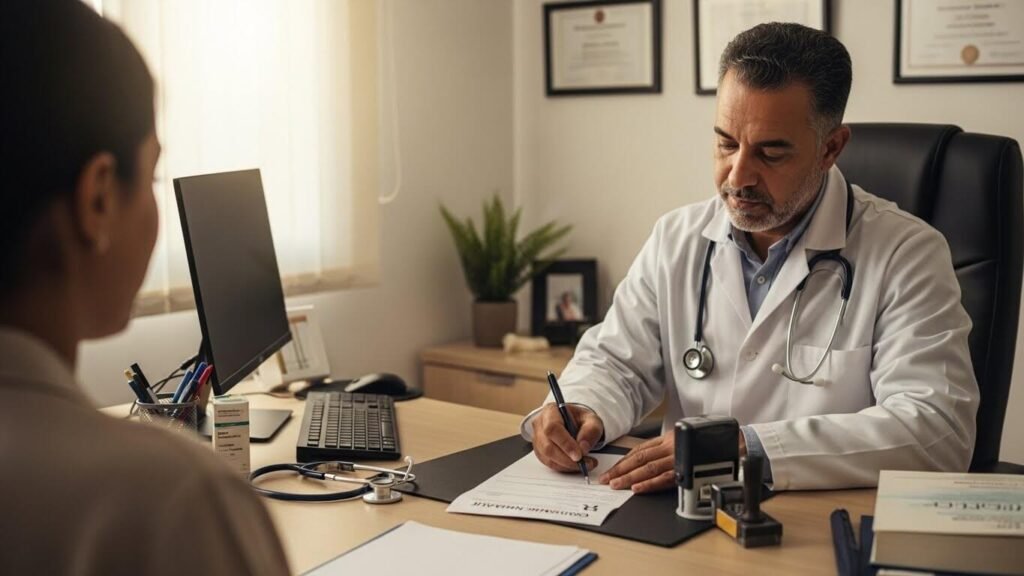 Étape 1 - Consultation Médicale