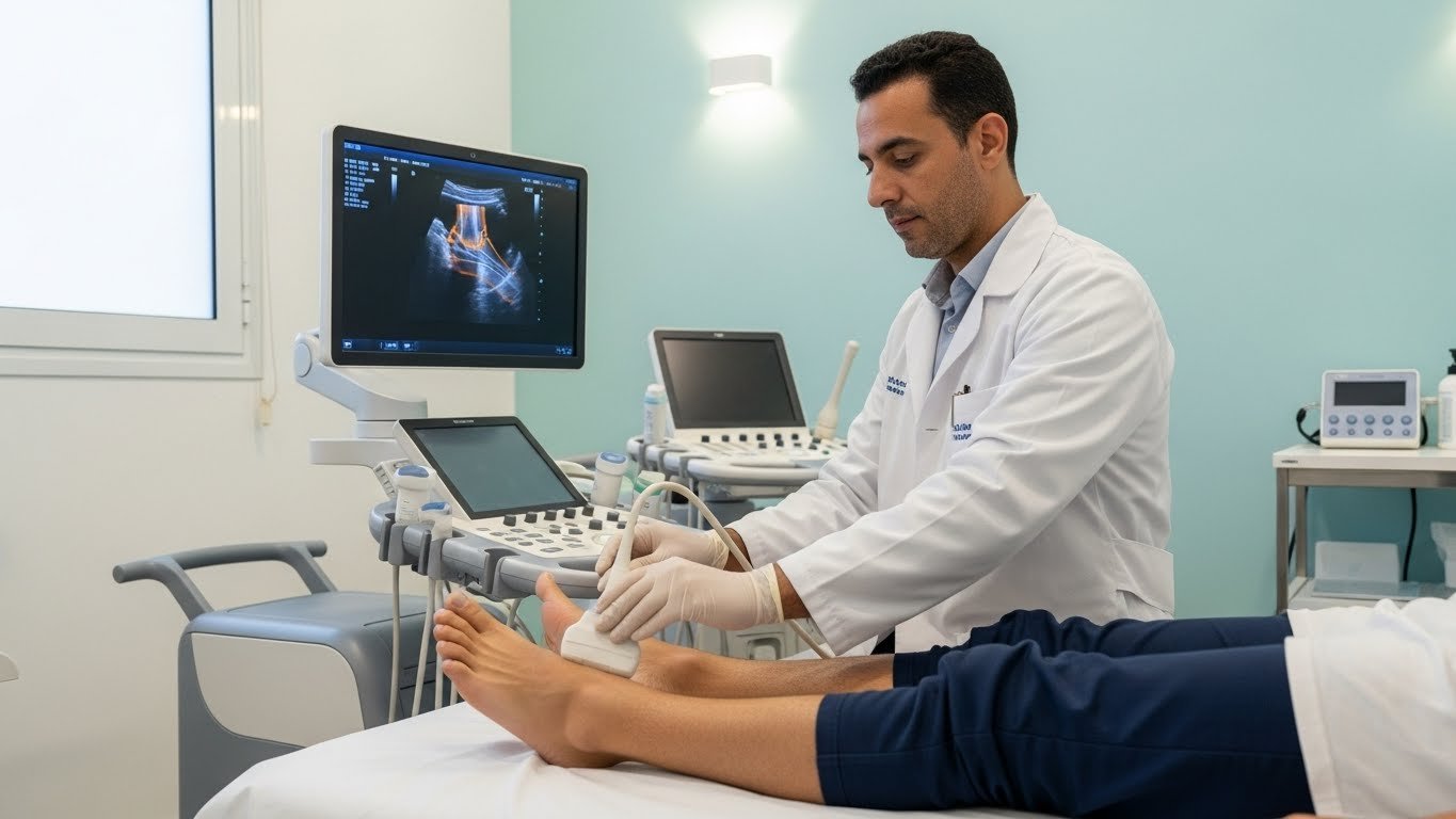 Échographie de la Cheville au Maroc : Prix, Remboursement et Guide Pratique Complet