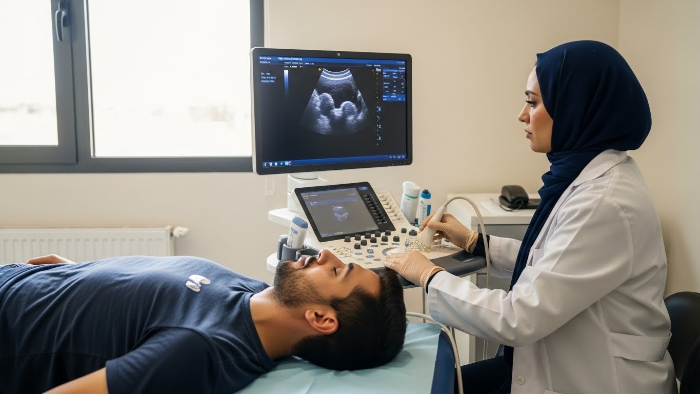 Échographie des glandes salivaires au Maroc : Guide complet pour patients