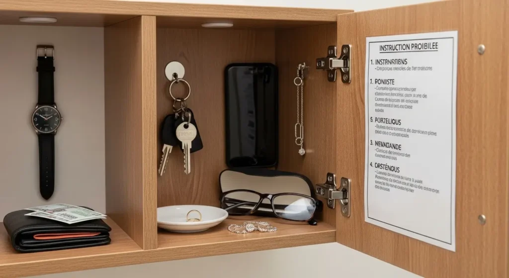 Objets métalliques à retirer avant IRM - Préparation sécuritaire pour examen d'imagerie médicale à Rabat