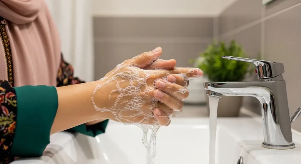 Prévention kystes hydatiques Maroc lavage des mains après contact avec chiens