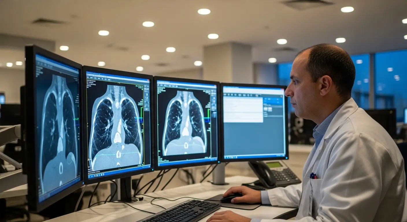 Fibrose Pulmonaire au Maroc : Diagnostic par Imagerie Médicale et Prise en Charge